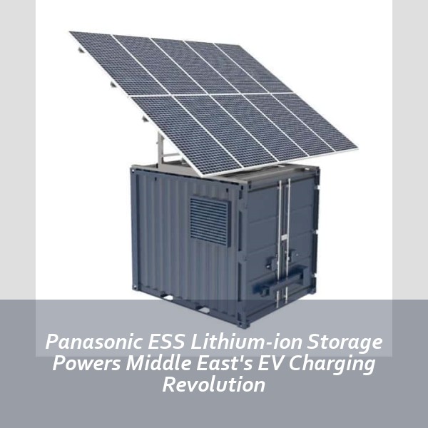 Panasonic ESS Lithium-ion Storage Powers Middle East's EV Charging Revolution